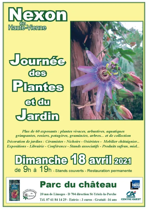 18 avril 2021, Fête des plantes rares et du jardin, Nexon (87) Visuel